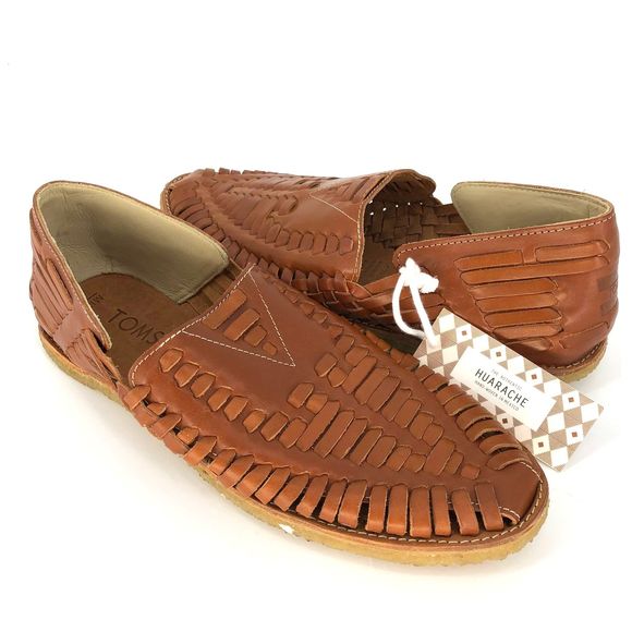 toms leather huaraches sandals